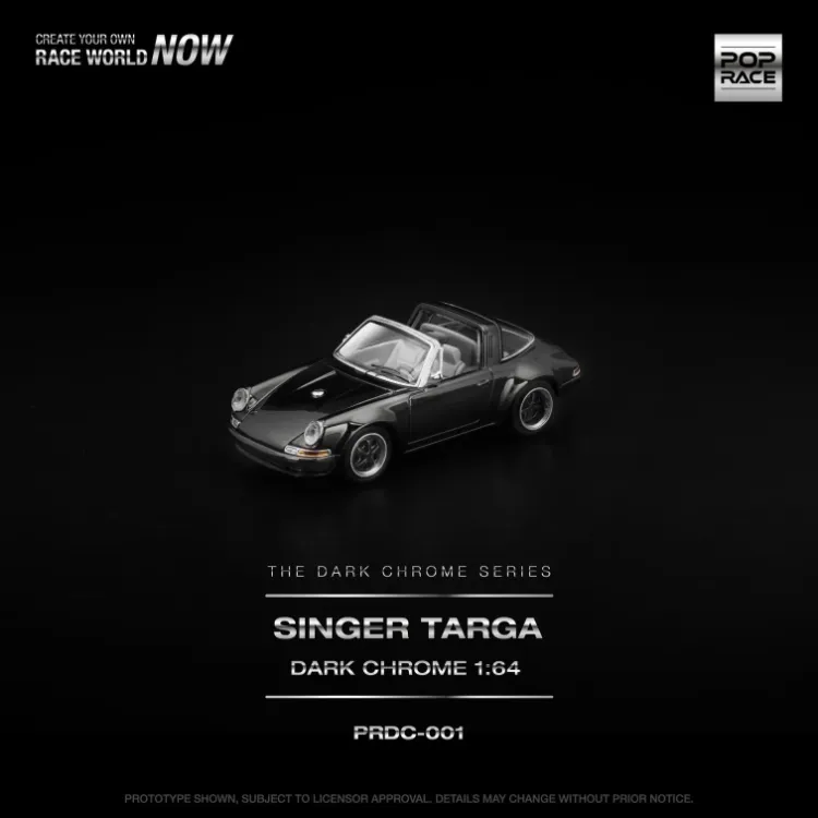 POP RACE PRDC001 SINGER TARGA DARK CHROME