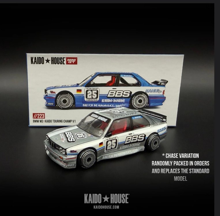 Chase Kaido House 223 BMW M3 Kaido Touring Champ V1