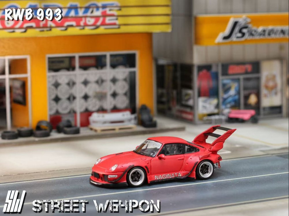 Street Weapon Porsche RWB 993 Naginata Livery