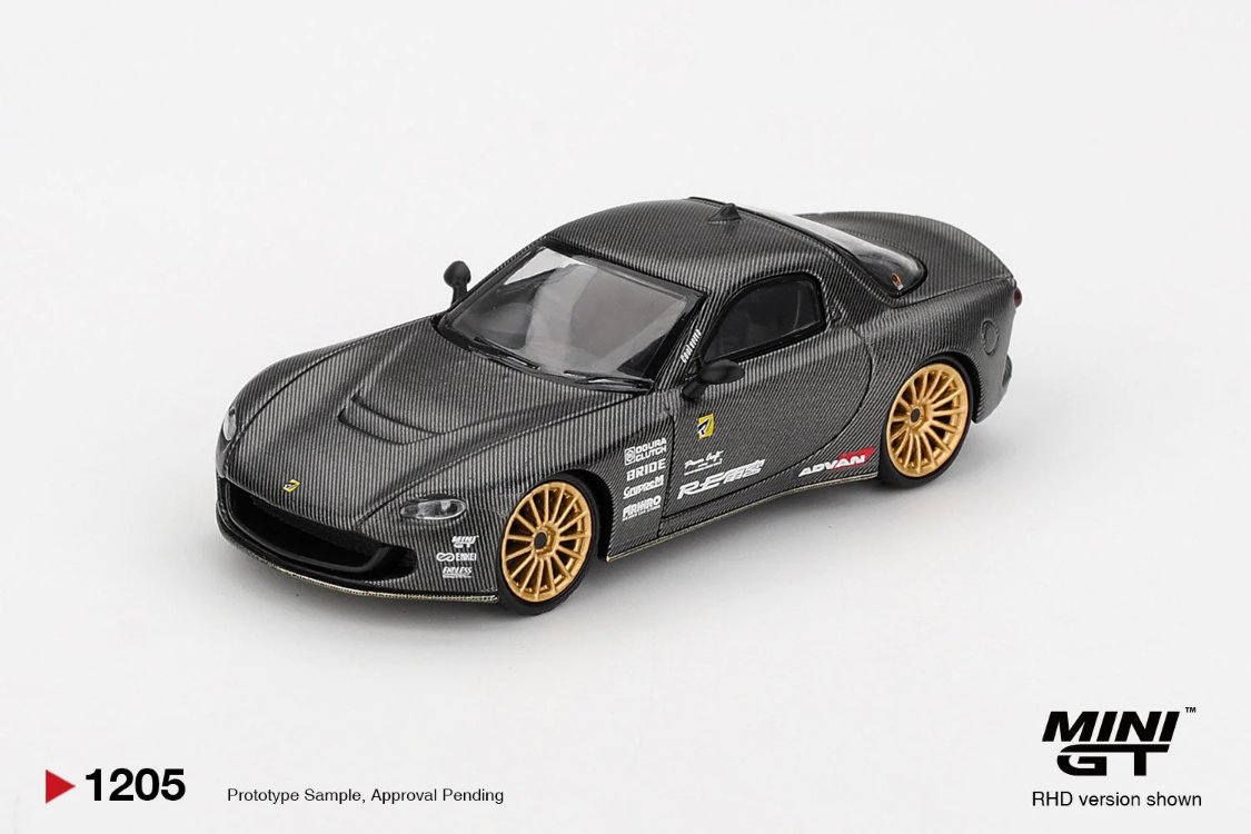 Mini GT Mazda RX-7 RE-Amemiya Matsukiyo KOKU 3 Rotor NA-7 TAS 2025 Best Tuned Car Award MGT01205