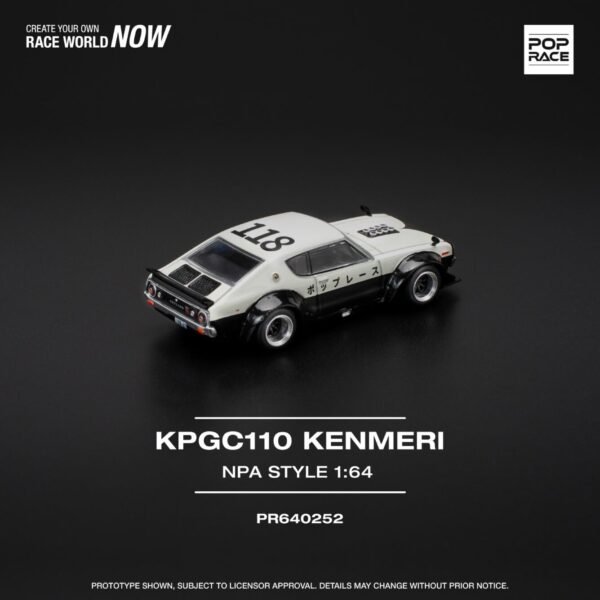 Pop Race 1/64 KPGC110 Kenmeri NPA Style PR640252