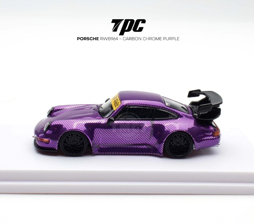 TPC Porsche RWB 964 Chrome Purple
