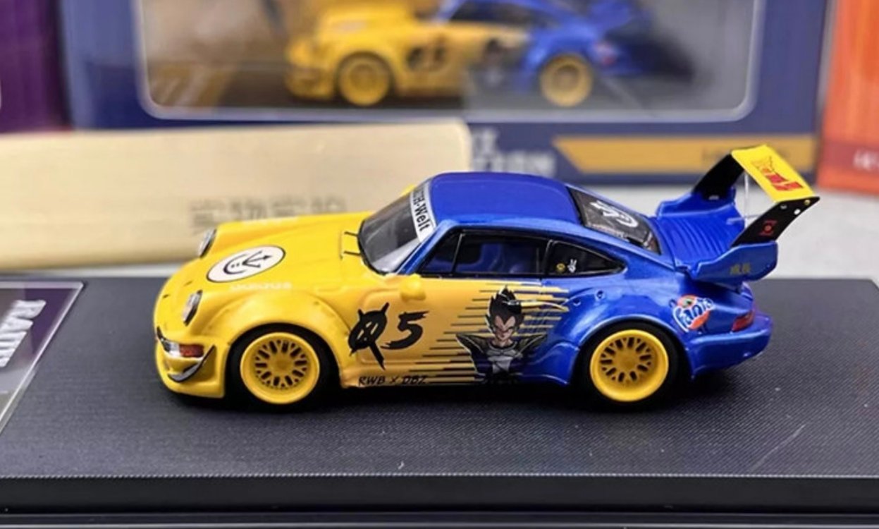 Mini Station Porsche RWB 964 Dragon Ball Z