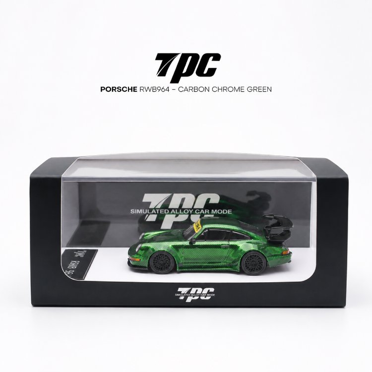 TPC Porsche RWB 964 Chrome Green