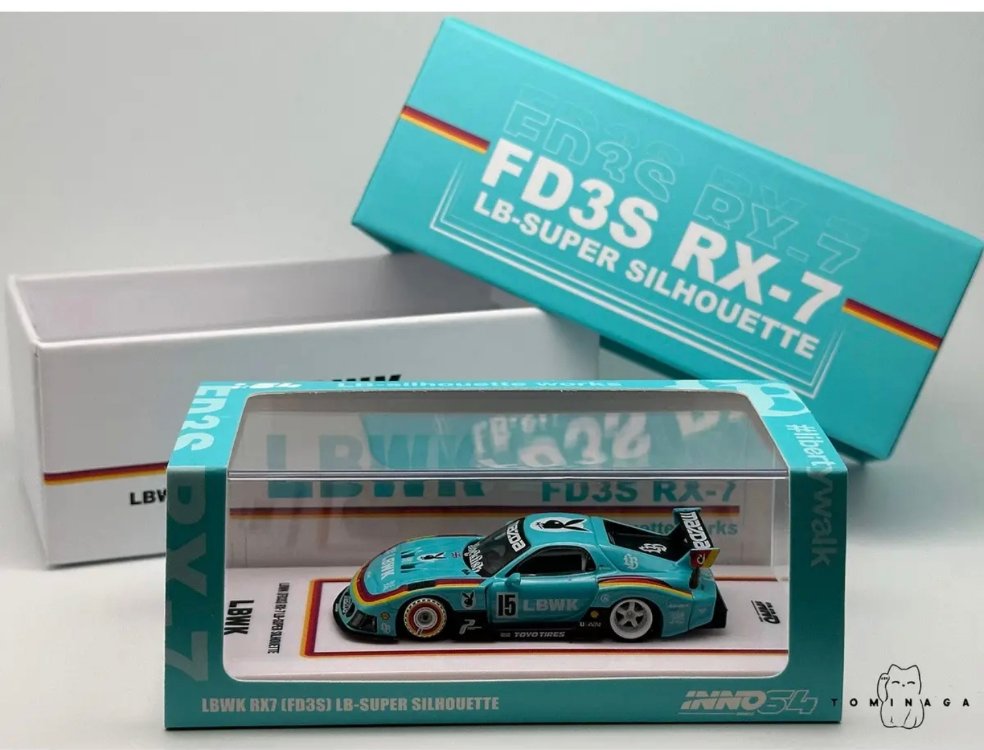 Inno64 LBWK MAZDA RX7 FD3S LB-Super Silhouette 2024 HOBBY EXPO CHINE