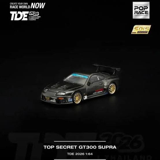 POP RACE TOP SECRET GT300 SUPRA TDE 2026 PR640512