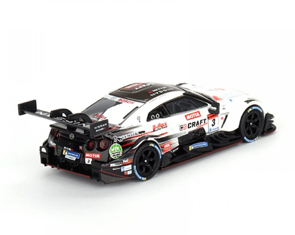 Mini GT 635 Nissan GT-R Nismo GT500 #3 "CRAFTSPORTS MOTUL GT-R" NDDP Racing with B-Max 202