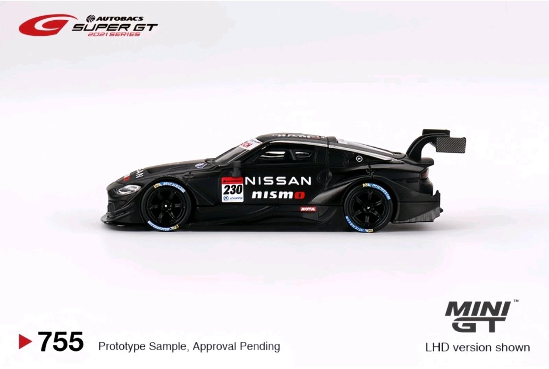 MINI GT 755 Nissan Z GT500 #230 2021 NISMO Presentation #755