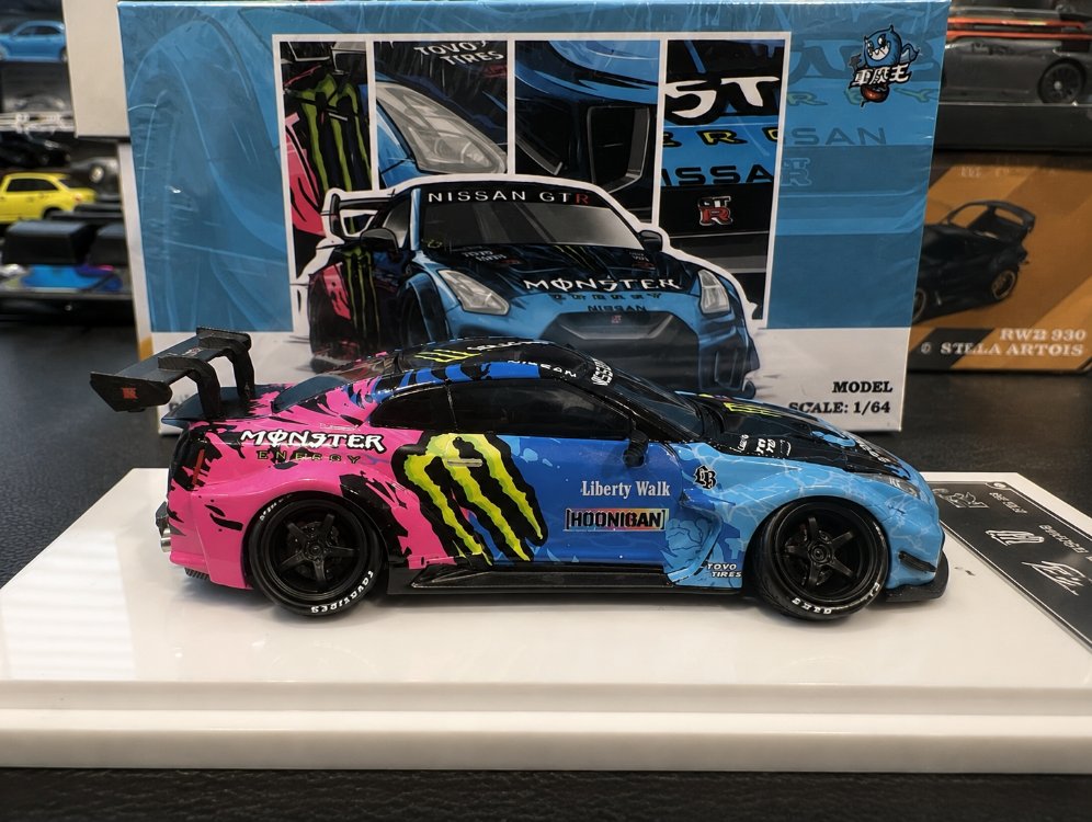 Demon King LBWK Nissan GT-R R35 RR Monster Livery