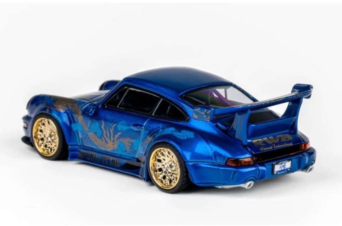 TPC PORSCHE RWB 964 - Arowana Livery - Transparent Blue