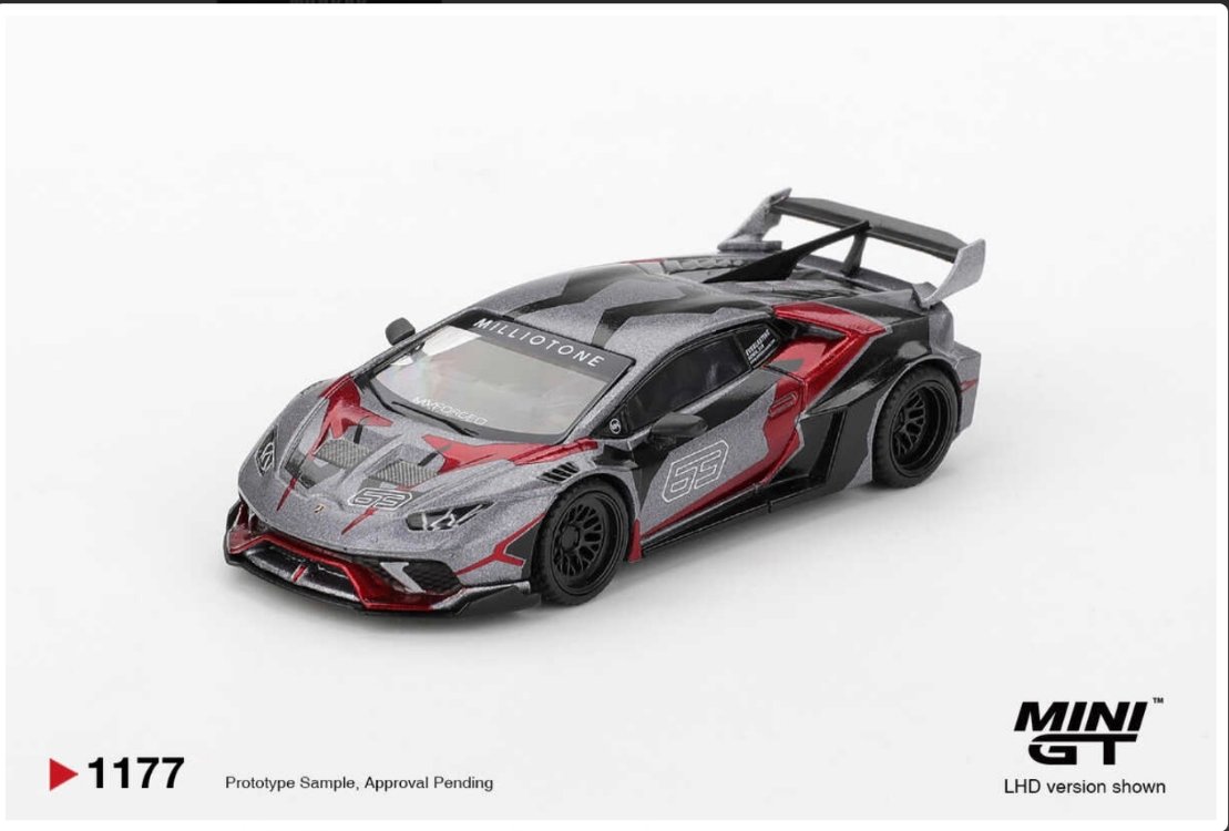 Mini GT 1/64 LB WORKS Lamborghini Huracán GT RONIN MGT01177