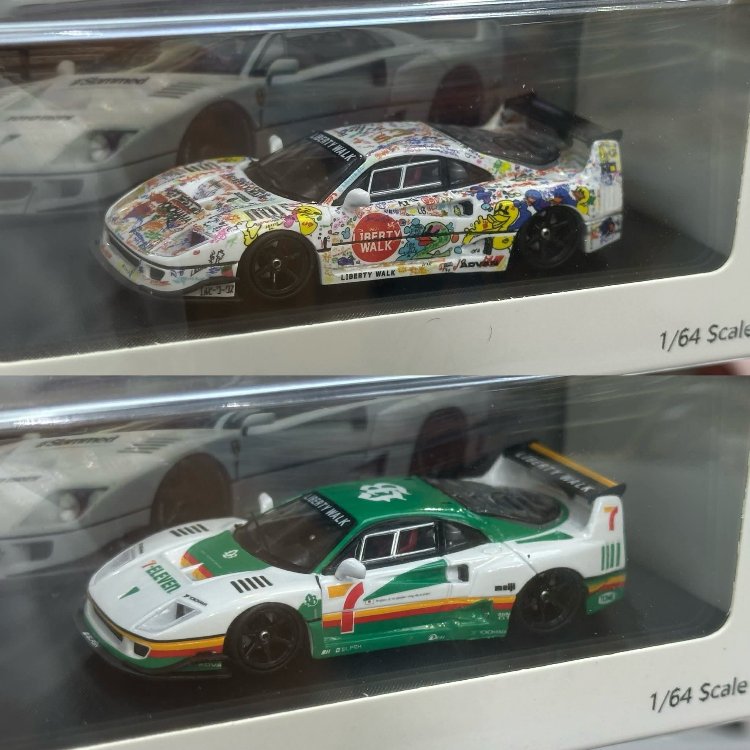 Ghost Player LBWK Ferrari F40 Graffiti Version