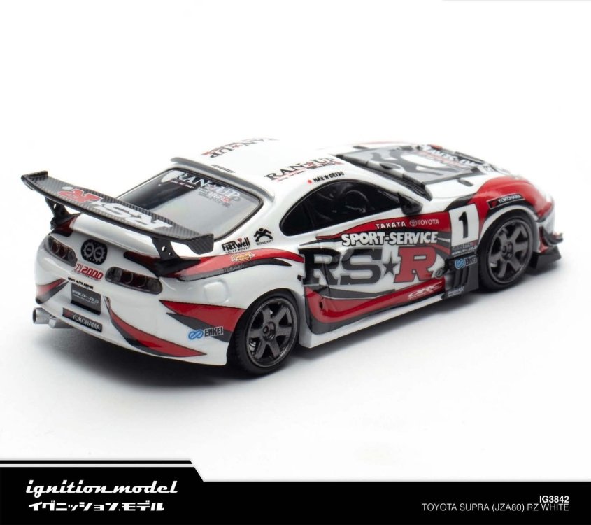 Ignition Model Toyota Supra (JZA80) RZ White