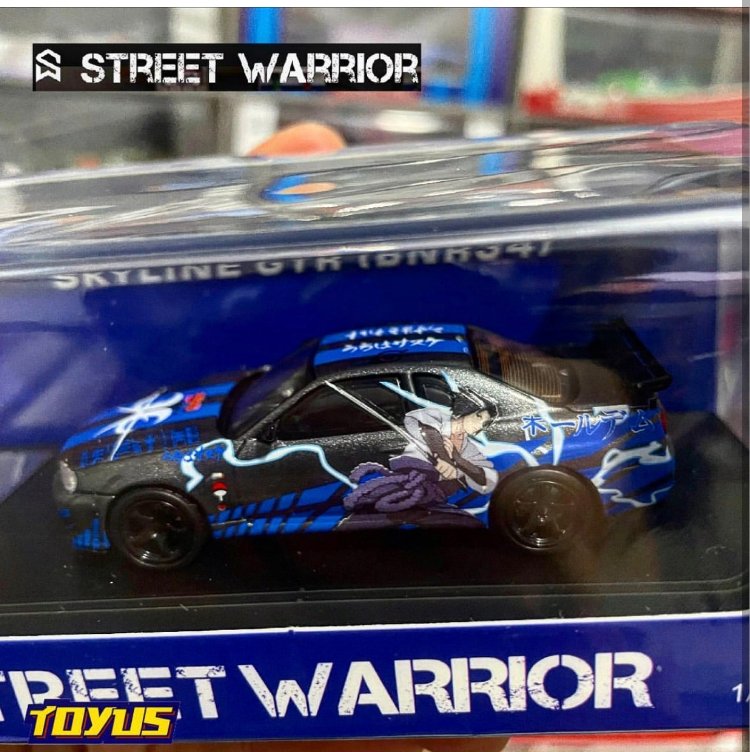 Street Warrior Skyline GTR BNR34 (Pleksi-Kapalı Kutu-Jelatinli)