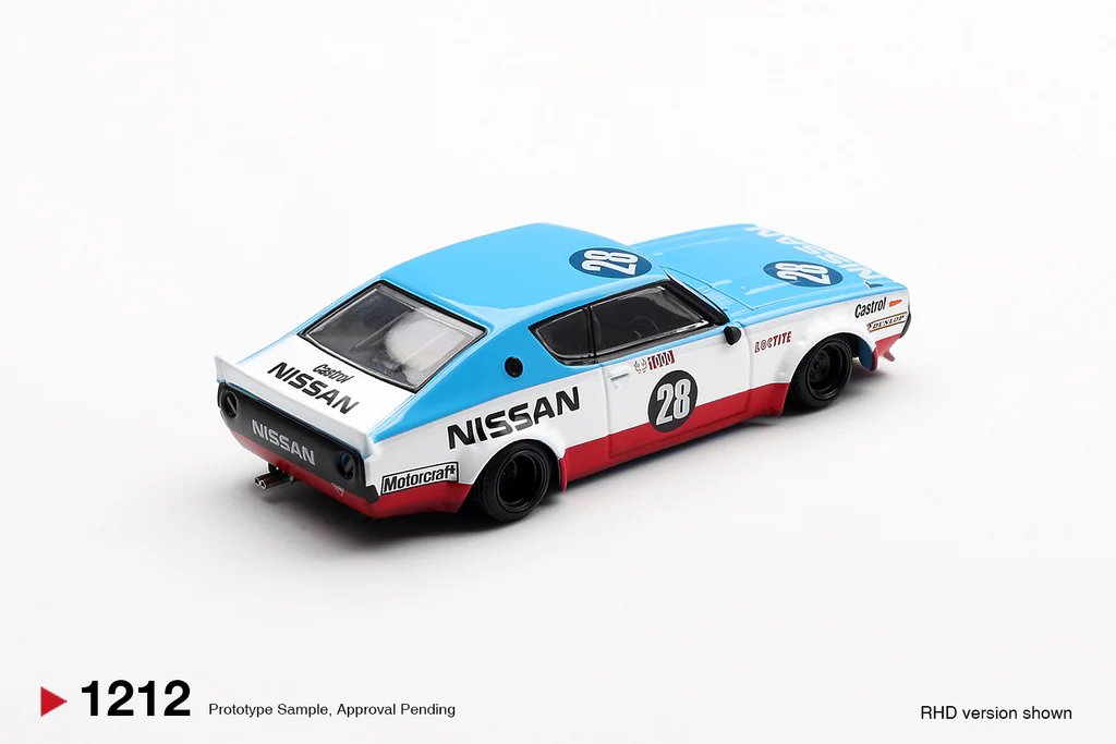 Mini GT Nissan Skyline Kenmeri Liberty Walk Nissan Racing '75 concept MGT01212