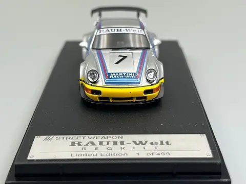 Street Weapon Porsche RWB 964 Wide-Body Modified Silver