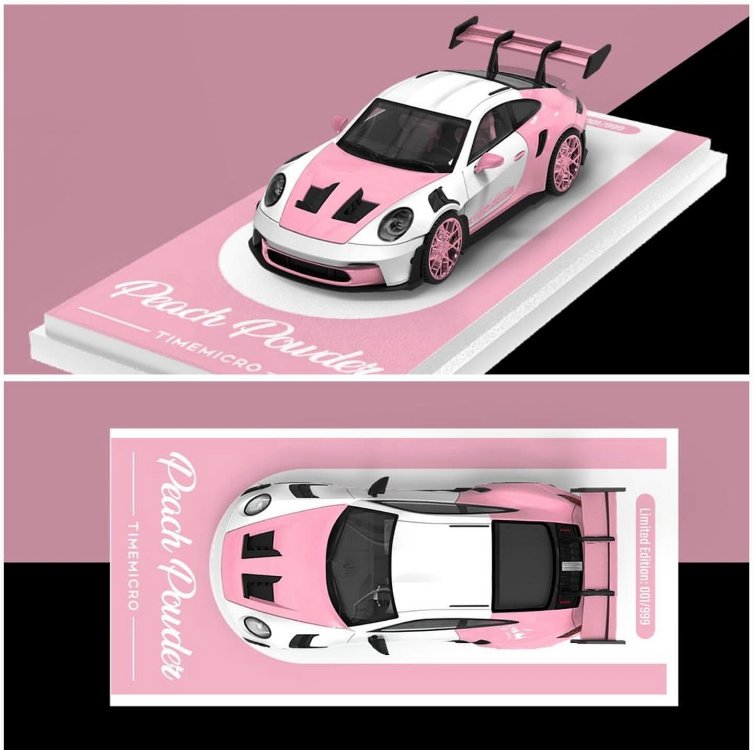Time Micro Porsche 992 GT3 RS Peach Pouder