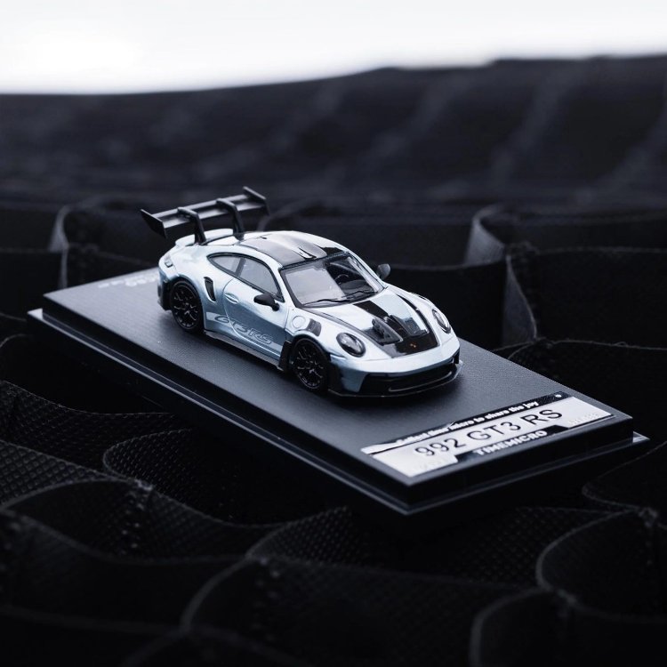 Time Micro Porsche 992 GT3 RS Glacier Blue