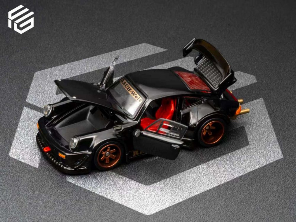 FG Models Porsche RWB 930 Black