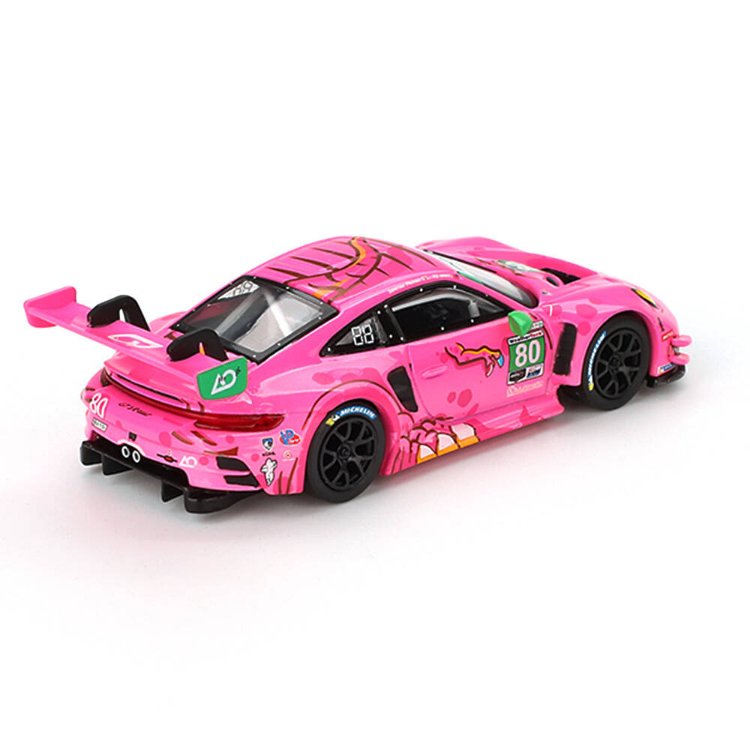 Mini GT 1/64 Porsche 911 GT3 R AO Racing 2023 IMSA VIRginia Roxy - Blister Paket MGT00872-BL