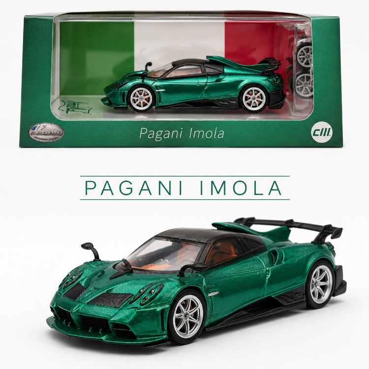 CM Model Pagani Imola Metallic Emerald Green