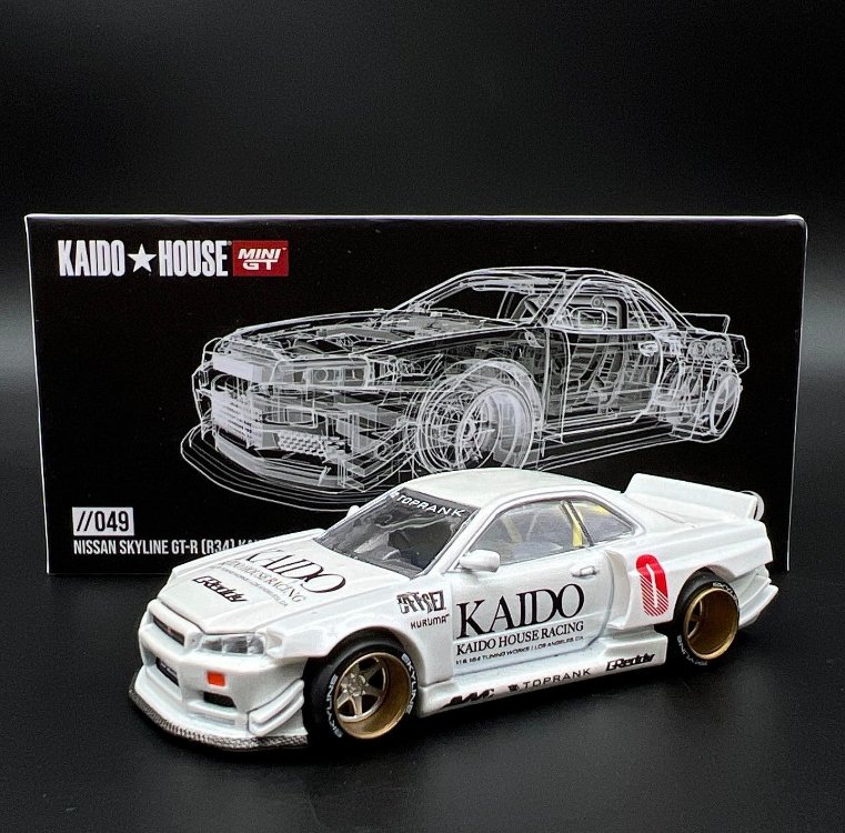 Kaido House 049 Nissan Skyline GTR R34 Kaido Works V2 (Jelatinsiz)