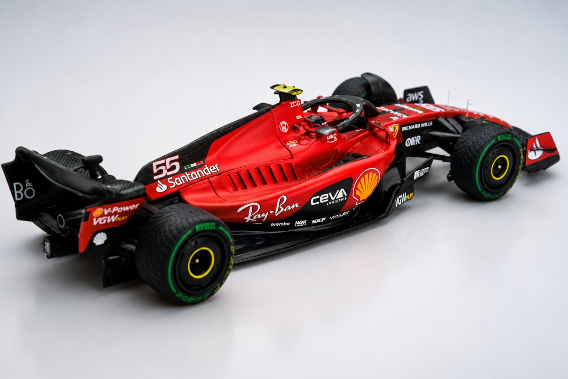 BBR Ferrari SF23 #55 C. Sainz 2023 Monaco GP