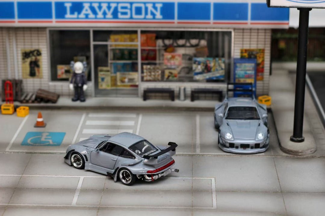 Street Weapon Porsche RWB 993 Cement Grey