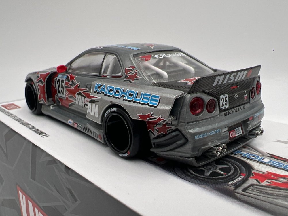 CHASE Kaido House Nissan Skyline GT-R (R34) Kaido Star Racing V1 KHMG197