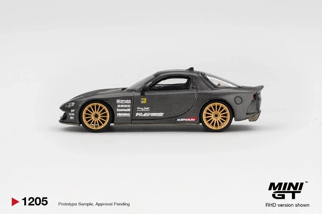 Mini GT Mazda RX-7 RE-Amemiya Matsukiyo KOKU 3 Rotor NA-7 TAS 2025 Best Tuned Car Award MGT01205