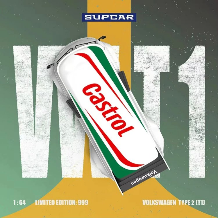 SUPCAR Volkswagen T1 Castrol 61 SC642951