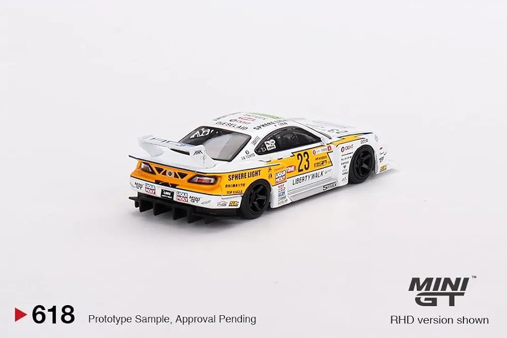 Mini GT 618 LB-Super Silhouette Nissan S15 Silvia #23 2022 Goodwood Festival of Speed