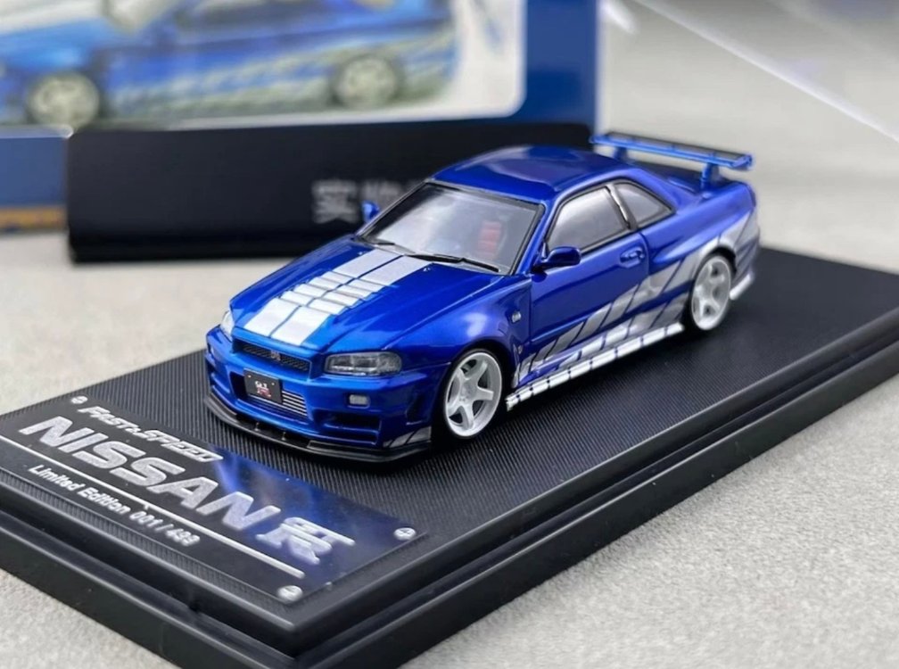 Fast Speed Skyline GT-R R34 Nismo Z-Tune