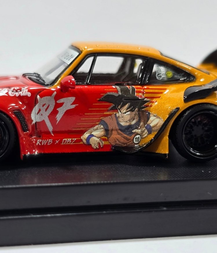 Mini Station Porsche RWB 964 Dragon Ball Z