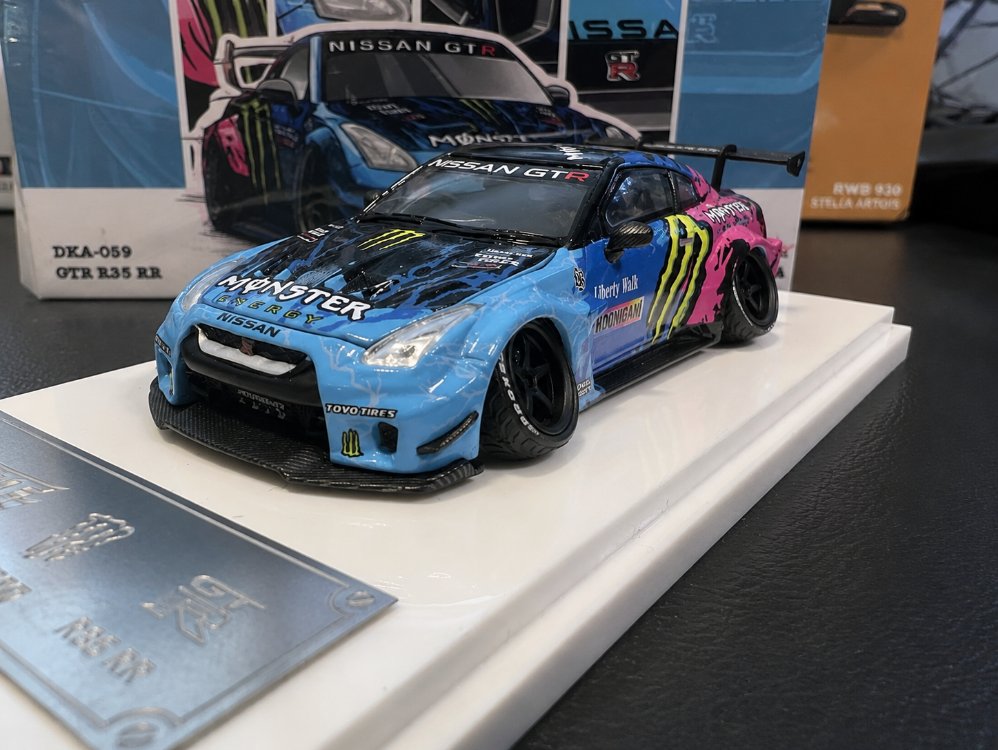 Demon King LBWK Nissan GT-R R35 RR Monster Livery