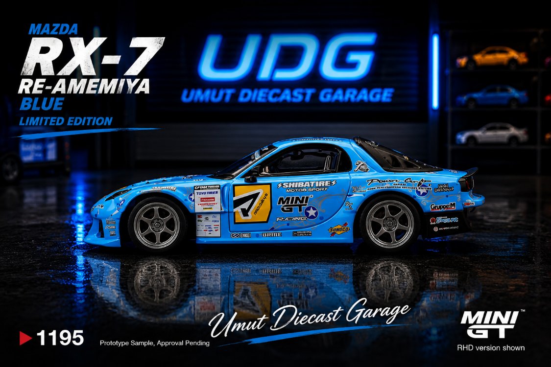 Mini GT Mazda RX-7 RE-Amemiya 2025 D1GP MGT01195