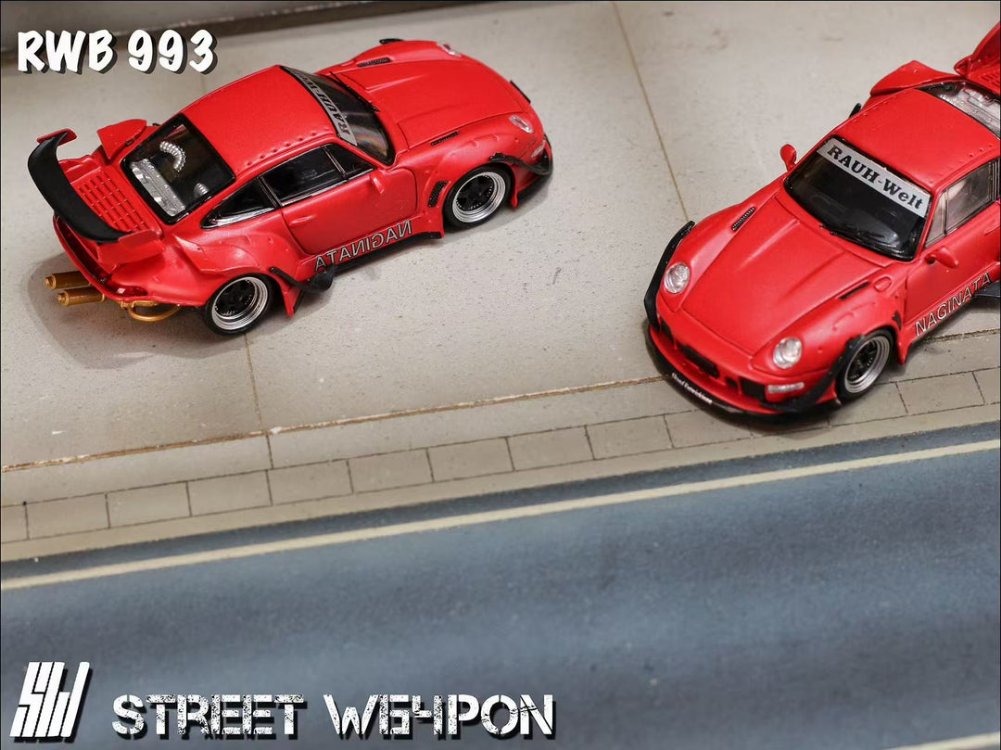 Street Weapon Porsche RWB 993 Naginata Livery