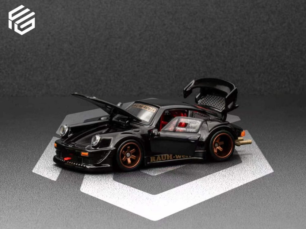 FG Models Porsche RWB 930 Black