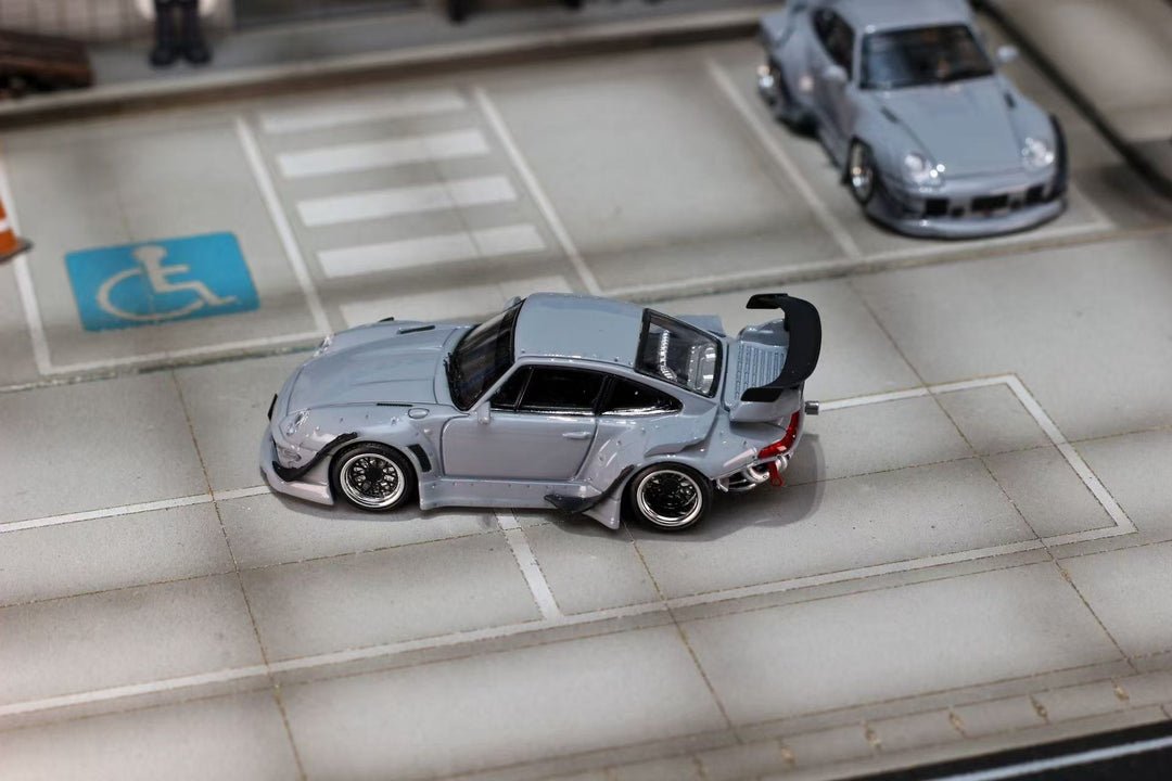 Street Weapon Porsche RWB 993 Cement Grey