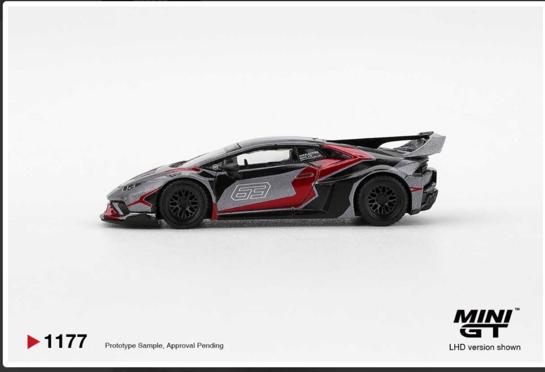 Mini GT 1/64 LB WORKS Lamborghini Huracán GT RONIN MGT01177