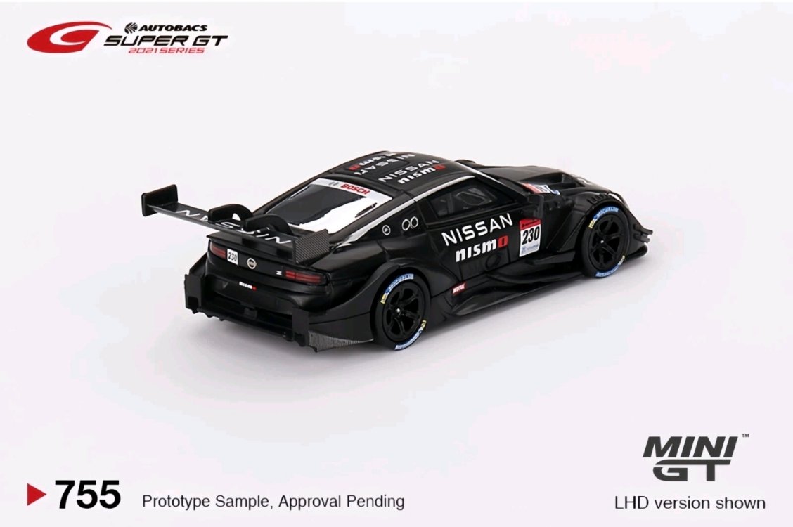 MINI GT 755 Nissan Z GT500 #230 2021 NISMO Presentation #755