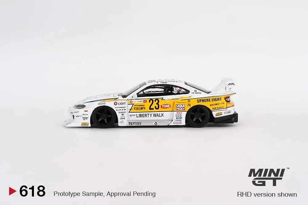 Mini GT 618 LB-Super Silhouette Nissan S15 Silvia #23 2022 Goodwood Festival of Speed