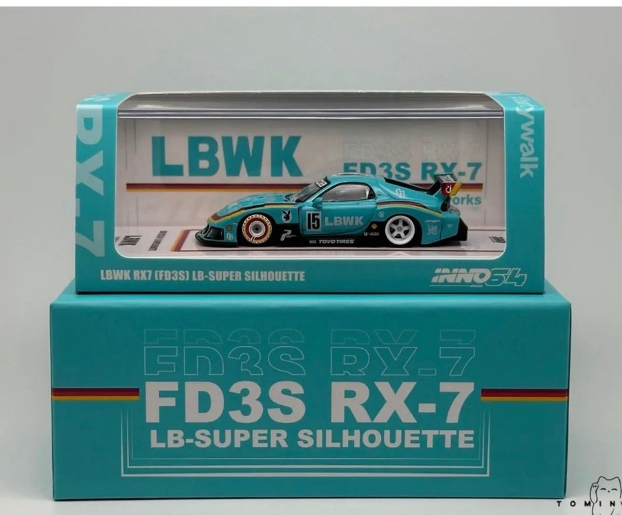 Inno64 LBWK MAZDA RX7 FD3S LB-Super Silhouette 2024 HOBBY EXPO CHINE