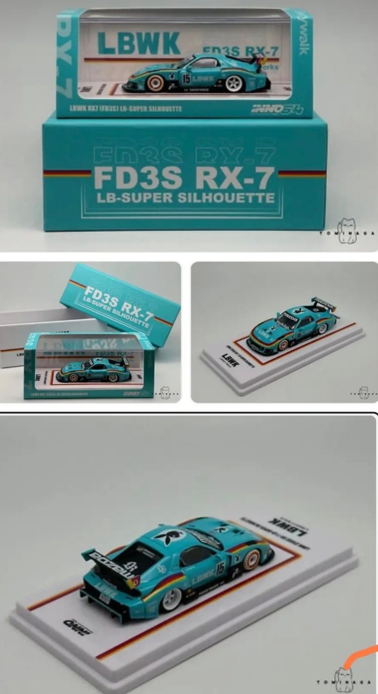 Inno64 LBWK MAZDA RX7 FD3S LB-Super Silhouette 2024 HOBBY EXPO CHINE