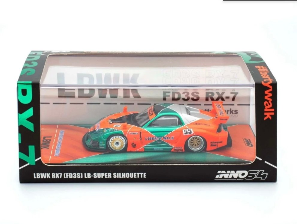 Inno64 LBWK RX7 (FD3S) LB-Super Silhouette Chase