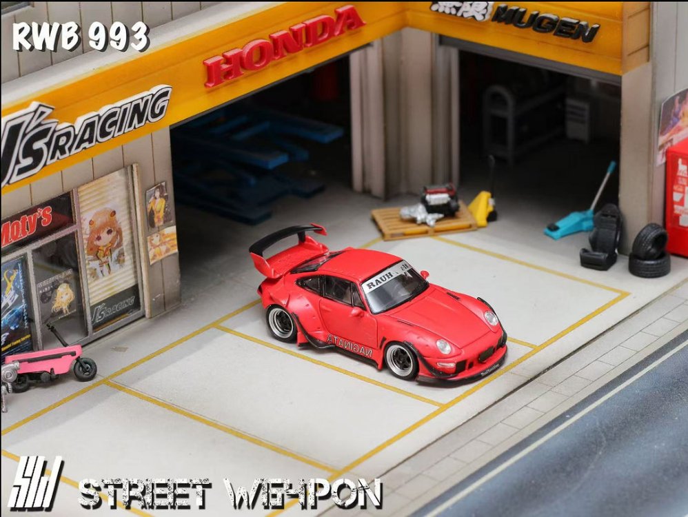 Street Weapon Porsche RWB 993 Naginata Livery