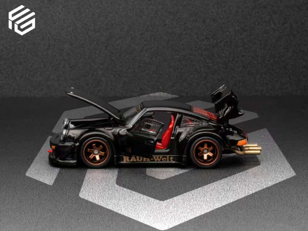 FG Models Porsche RWB 930 Black