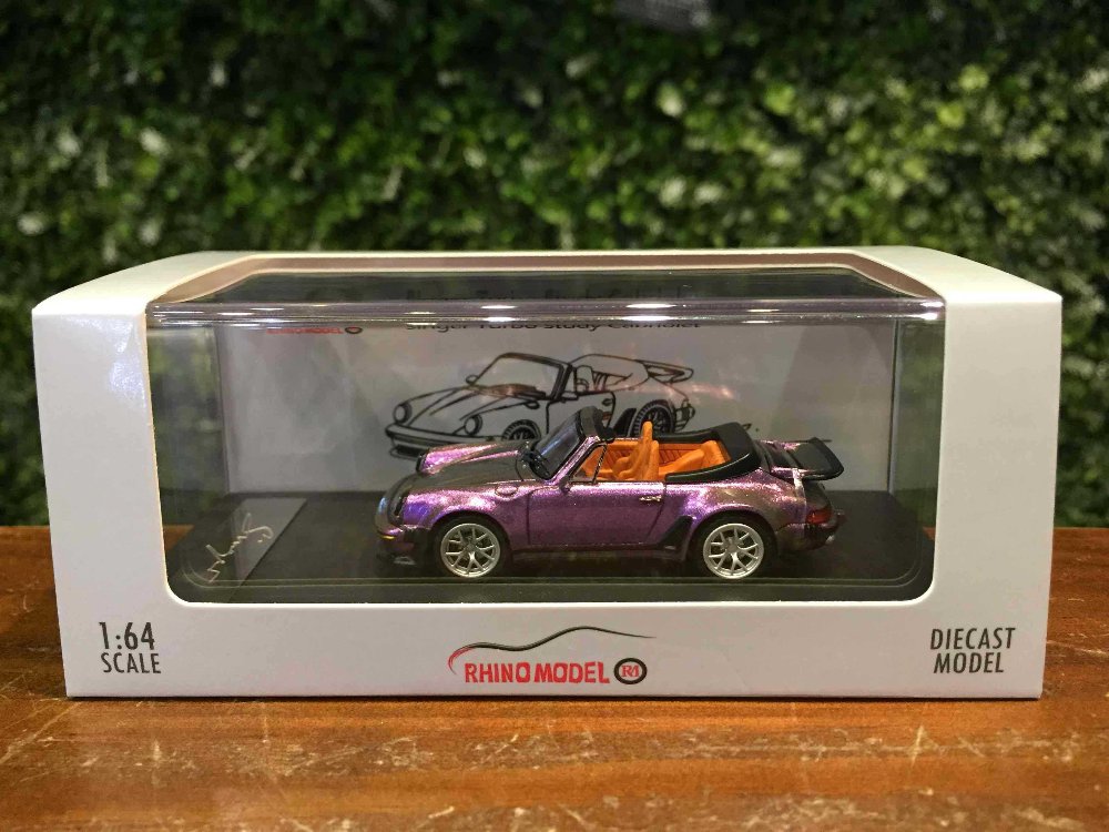 Rhino Model Singer Turbo Porsche 930 Cabriolet Purple