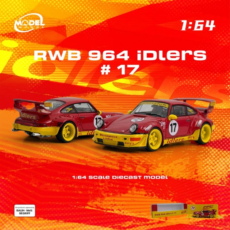 Model Model Porsche RWB 964 Idlers - Regular price