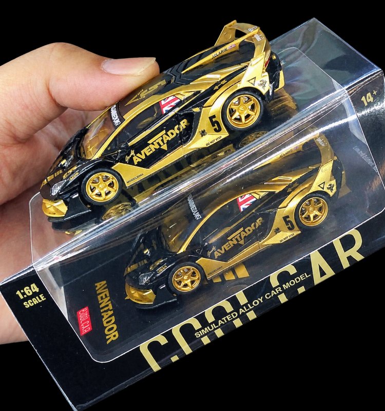 Cool Car Lamborghini GT EVO V5 Black Gold CC643831